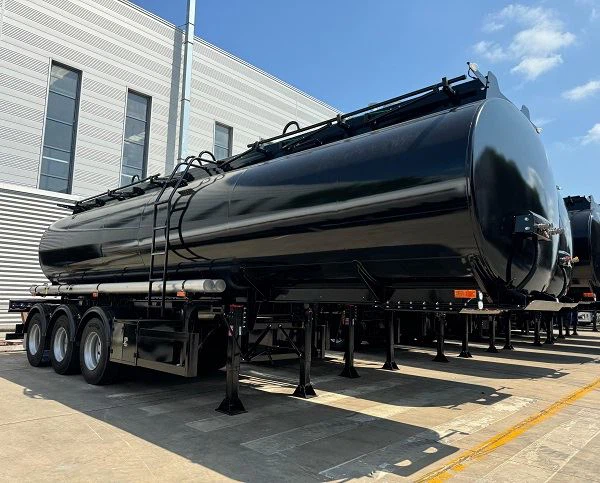 3 Axle 2 Compartment 45 Cubic Oil Tanker Trailer