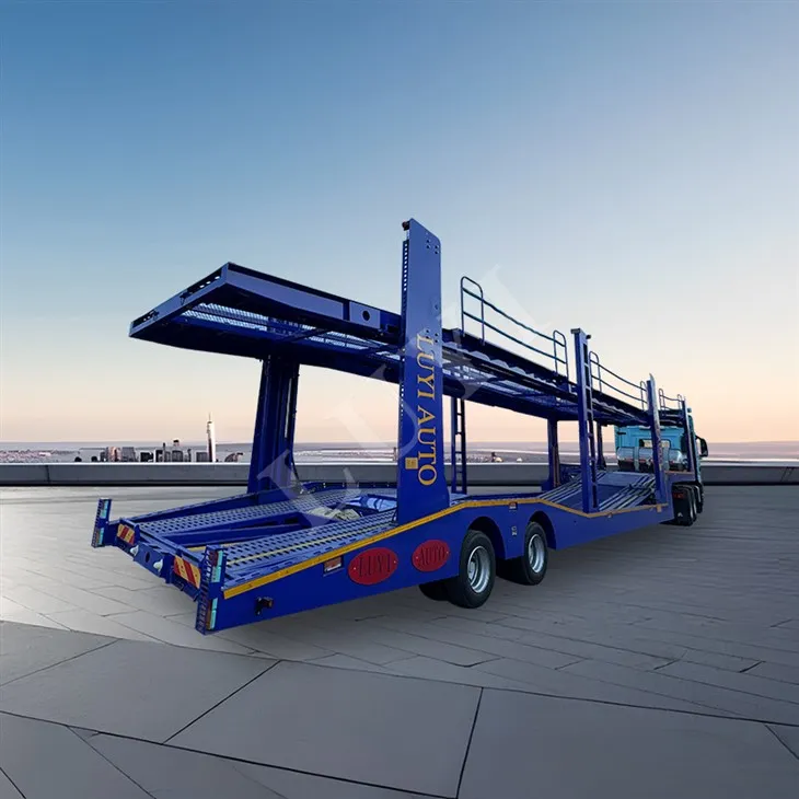 17 {- meter 'tsheb biaxial 8-tsheb muaj peev xwm thauj Semi-Trailer