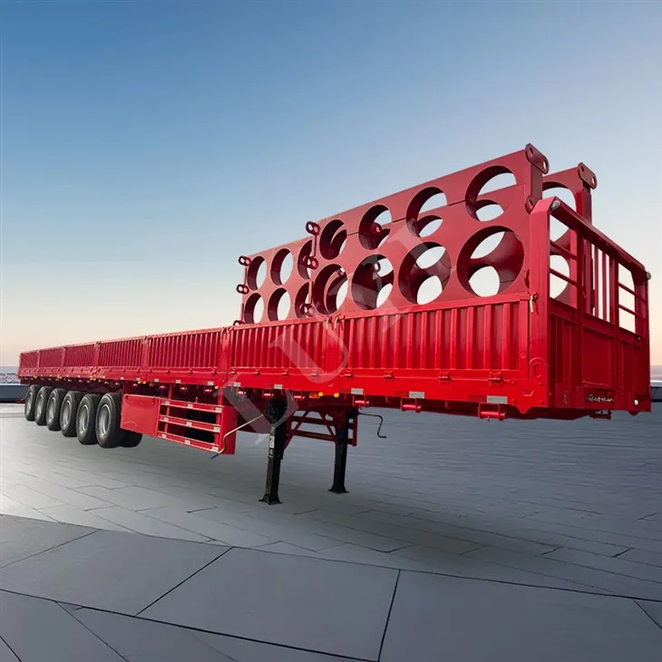 6 {{4 ...}} me qhle 15.5-'Meter 80-100 TUJ 80-100 KO TUJ 40-Ko Taw Sab Phab Ntsa Semi-Trailer Sab Semi-Trailer