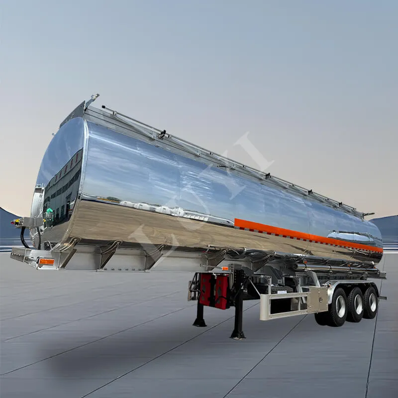 3 -} qag 45,000-litraluminum aloy roj tank semi-trailer