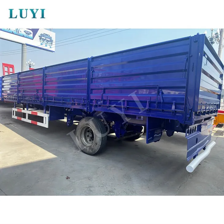 3 {- Qag 60ton Tshem Tawm Phaj Hom Ceg Txheem Semi Trailer Semi-Trailer