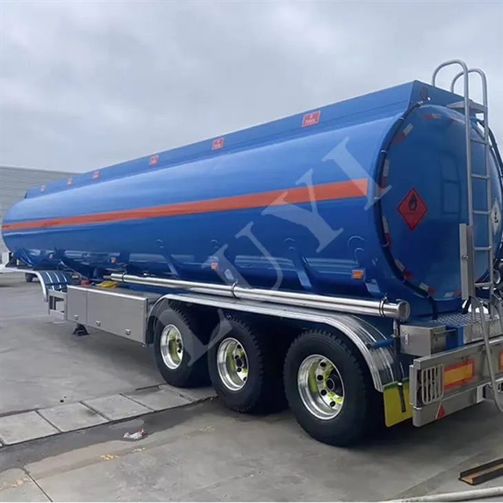 3- qag 7-compartment 40,000-liter Roj Tank Semi-trailer