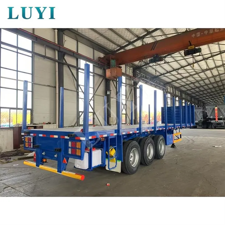 3 Axle Container Flatbed Semi Trailer, 40 Ton And 60 Ton Flatbed Semi Trailers suppliers 3 Axle Container Flatbed Semi Trailer, 40 Ton And 60 Ton Flatbed Semi Trailers suppliers