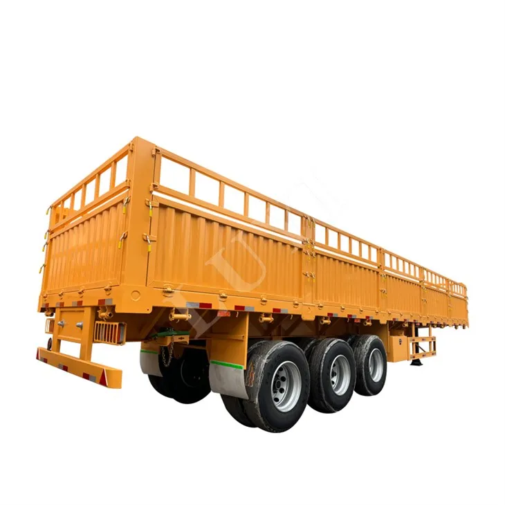 3-axle Sab Phab Ntsa Stake Semi-trailer