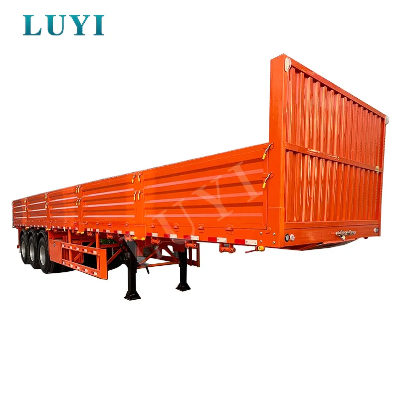 3-Axle Steel Cargo Thauj Semi Trailer