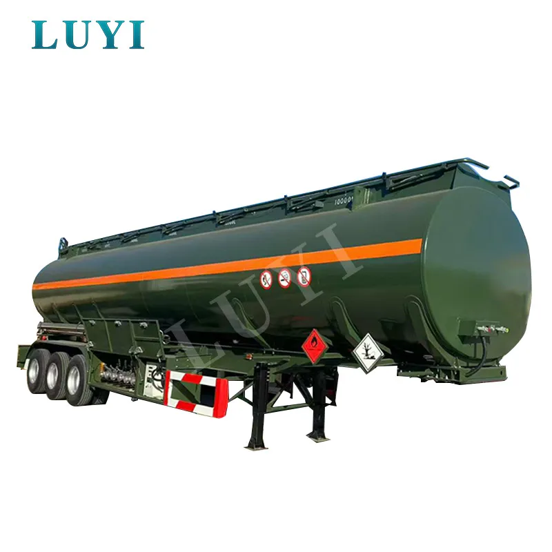 38,000-liter Diesel Roj Tank Truck Semi-trailer