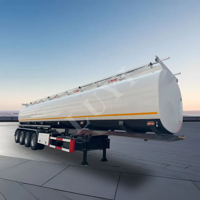 4 {{4 4}} batle Carbon Steel 45,000-litre 5-Tank Liquefied Roj Tank Trailer Semi-Trailer