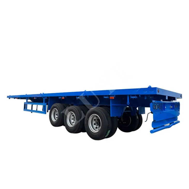 60-ton Flatbed Semi-trailer