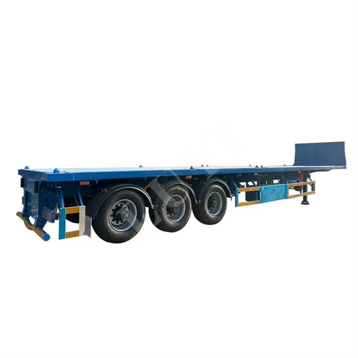 60-tuj, Peb-qag Mechanical Suspension Flatbed Trailer
