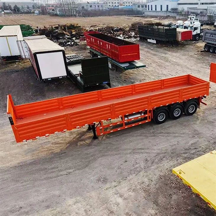 Tuam Tshoj Chaw tsim tshuaj paus 3 Axle Semi Trailer Nrog ISO Certification