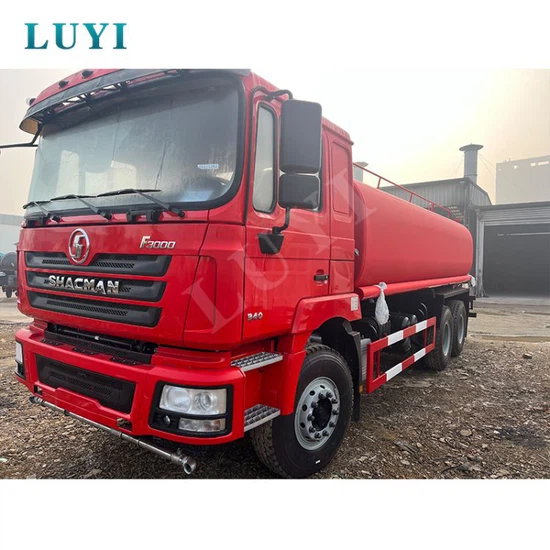 Tshiab Roj Tank Truck Ntawm Muag 6x4 Roj Tank Truck Shacman Roj