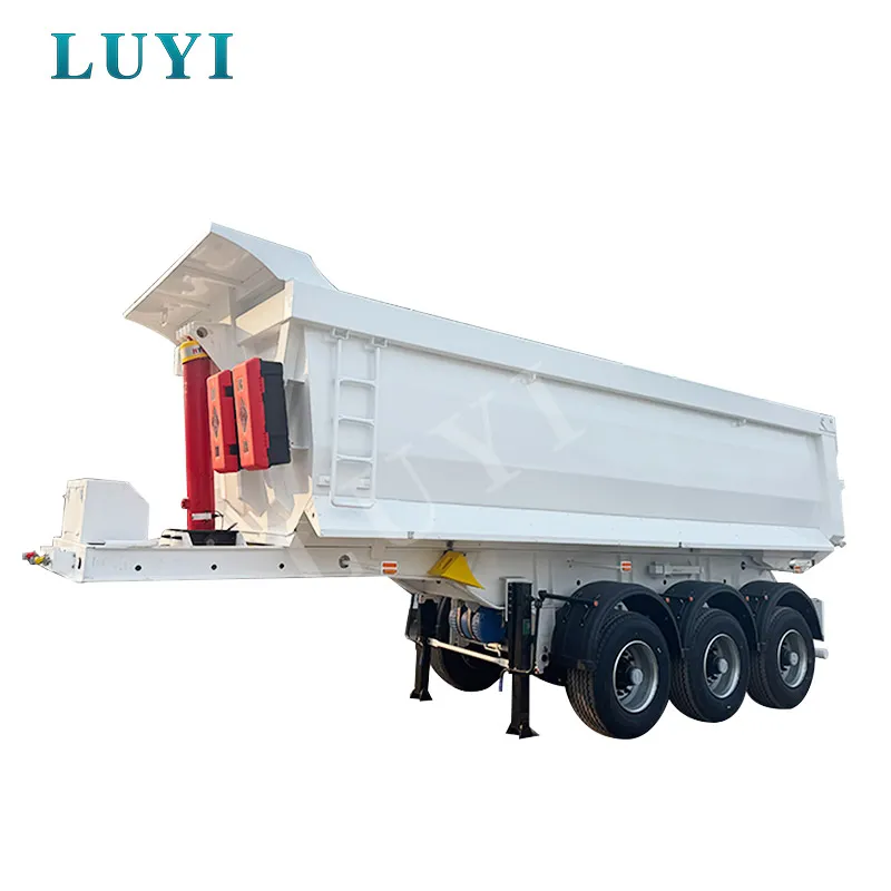 Peb- qag U- zoo li Hydraulic Adjustable rear-tipping Semi-trailer